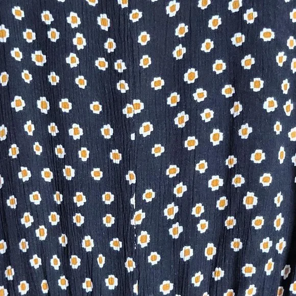 Amuse Society COASTAL ESCAPE Black Gauze Wrap Lined Romper Shorts Women Size S - Picture 8 of 8